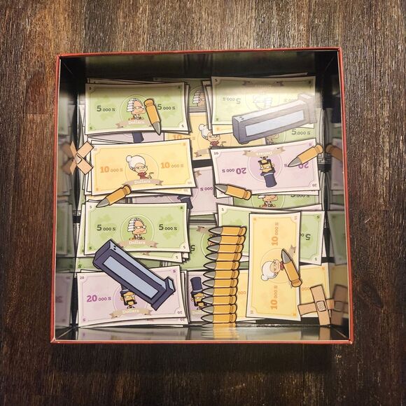 Cash n Guns 2nd Edition Fun Party Board Game Repos Productions Complete 2014 - Picture 5 of 6